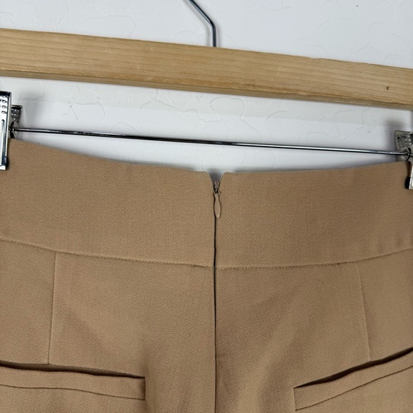 Odd Muse The Ultimate Muse Straight Leg Trousers in Camel - Picture 11 of 14